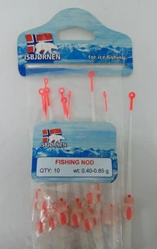 Сторожок (Норвегия) ISBJORNEN Fishing nod лавсановий Червоний wt: 0,40 - 0,85 (п)