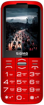 Мобільний телефон Sigma mobile Comfort 50 Grace Type-C Red (4827798121825)