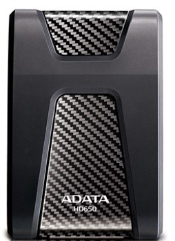 Жесткий диск ADATA DashDrive Durable HD650 1TB AHD650-1TU31-CBK 2.5" USB 3.1 External Black
