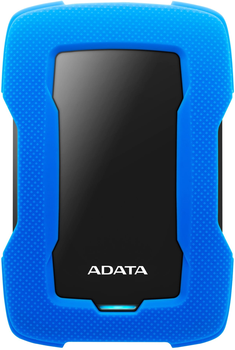Жесткий диск ADATA Durable HD330 1TB AHD330-1TU31-CBL 2.5" USB 3.1 External Blue