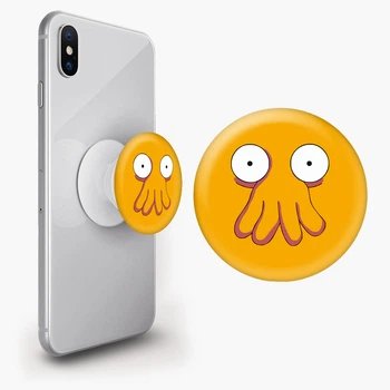 Попсокет (Popsockets) держатель для смартфона Доктор Зойдберг Футурама (8754-2029-WT) Белый