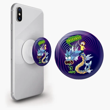 Попсокет (Popsockets) держатель для смартфона Рик и Морты (8754-2083-WT) Белый