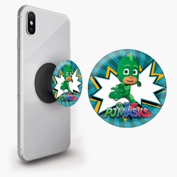 Попсокет (Popsockets) держатель для смартфона Герои в масках (PJ Masks) (8754-1616-BK) Черный