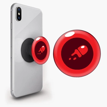 Попсокет (Popsockets) держатель для смартфона Маска(Mask) (8754-1976-BK) Черный