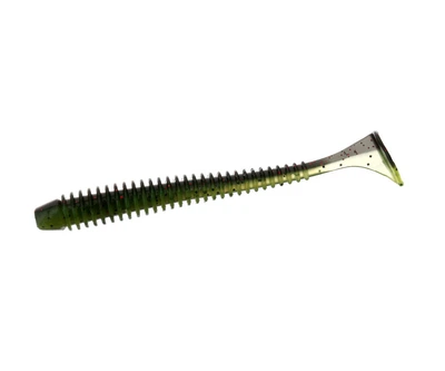 Виброхвост Flagman Mystic Fish 4 1816 Black/Chartreuse (00-00004779)