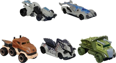 Коллекционный набор машинок Hot Wheels Jurassic World Dominion Character Юрский период (GYJ92)