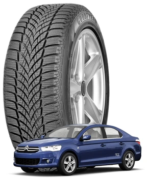 GoodYear UltraGrip Ice 2 185/65 R15 88T - Шины Citroën C-Elysee I 2012 -
