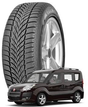 GoodYear UltraGrip Ice 2 185/65 R15 88T - Шины Fiat Doblo I, II 2000 -