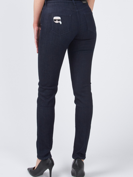 Jeansy slim fit damskie