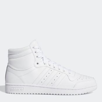 Sneakersy damskie skórzane na platformie za kostkę Adidas Originals Top Ten FV6131 35 (3.5UK) 22.2 cm Białe (4060517710614)