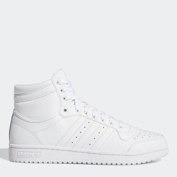 Sneakersy damskie skórzane na platformie za kostkę Adidas Originals Top Ten FV6131 36.5 (5UK) 23.5 cm Białe (4060517714353)