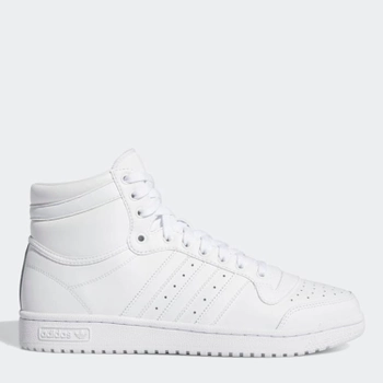 Sneakersy męskie skórzane na platformie za kostkę Adidas Originals Top Ten FV6131 40 (7.5UK) 26 cm Białe (4060517714308)