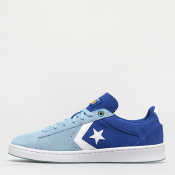 Чоловічі кеди низькі Converse Pro Leather Gold Standard - Rubber Rand 170239C 45 (11) Bright Blue (194432709867)