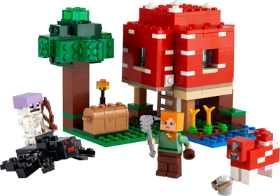 Zestaw klocków LEGO Minecraft Dom w grzybie 272 elementy (21179)