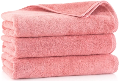 Ręcznik frotte Zwoltex Kiwi 30x50 cm różowy (5906378451886)