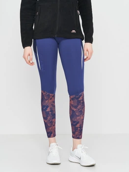 Спортивні легінси для фітнесу жіночі Kilpi Runner W QL0209KIDBL 36 Темно-сині (8592914626503)