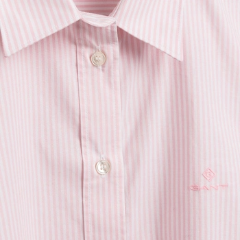 GANT Banker Stripe Stretch Broadcloth Shirt 4320051 40 Preppy różowy (7325705360260)