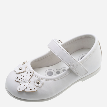 Buty eleganckie dla dziewczynki Chicco 010.63651-300 24 15 cm Białe (8051182113035)