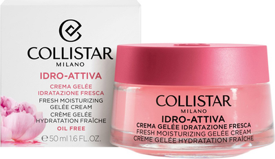 Зволожуючий крем-гель для обличчя Collistar Idro-Attiva Fresh Moisturizing Gel-Cream для всіх типів шкіри 50 мл (8015150211215)