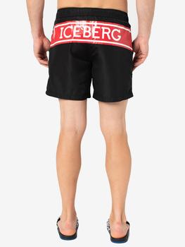 Шорти для купання Iceberg Medium Boardshort ICE1MBM02 S Black (8051884146058)