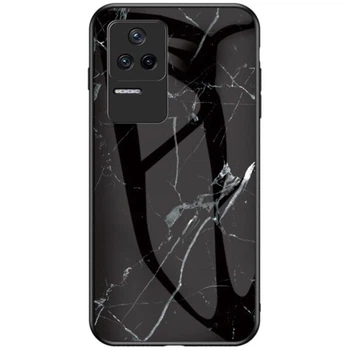 Чехол с рисунком Deexe Gradient Pattern для Xiaomi Poco F4 / Redmi K40S - Black
