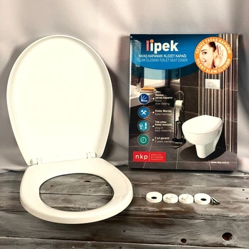 Сидіння для унітаза NKP IPEK 0304 Soft Close+Quick Release термопласт