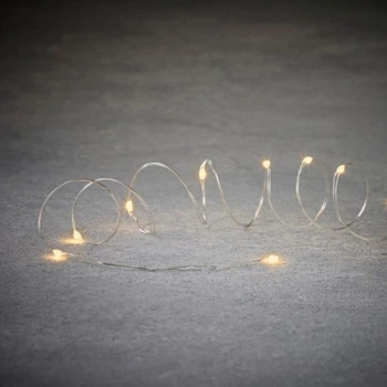 Гирлянда Luca Lighting Струна серебряная 13 м теплый белый (8718861853209)