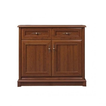 Комод в гостиную Gerbor Holding Соната 2D2S/ 1010х450х905 из ДСП, цвет каштан