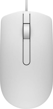 Мышь Dell MS116 USB White (570-AAIP)