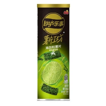 Чипсы Lay's Stax Seaweed со вкусом морских водорослей 104г
