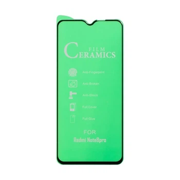 Защитное стекло Film Ceramic for Realme 8/8pro без упаковки Цвет Чёрный