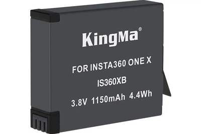 Аккумулятор Kingma Insta IS360XB (1150 mAh) для Insta360 ONE X (Premium Quality)