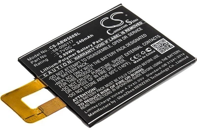 Аккумуляторная батарея Cameron Sino CS-ABW560SL / 58-000117 для Amazon Kindle Oasis 1 Oasis 2 Oasis 3 (240 mAh)