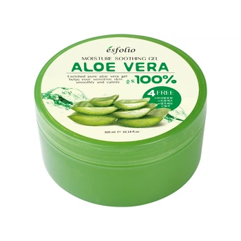Гель для обличчя, тіла та волосся esfolio moisture soothing gel aloe vera з алое вера