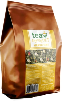 Чай зелений Tea Moments Mango Time Листовий з ароматом манго 200 г (4823118601848)