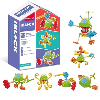Конструктор IBLOCK PL-921-316 50дет., інструкція у комплекті, в кор. 18, 5*8*24, 5см