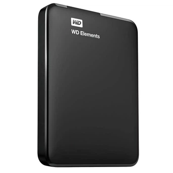 Зовнішній жорсткий диск WD Elements 1TB USB 3.0 Чорний
