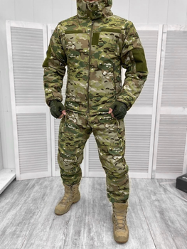 Зимовий тактичний костюм Softshell MultiCam Мультикам 2XL