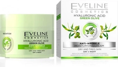Крем против морщин Eveline Cosmetics 6 Компонентов Экстракт зеленой оливы 50 мл