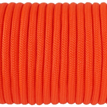 Шнур-паракорд (Paracord Type III 550 – 4 мм) Simple Neon Orange 134 10 м.