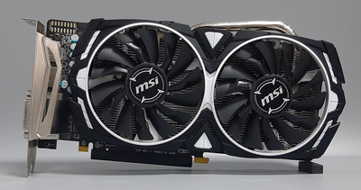 Видеокарта MSI RX 570 (4Gb/GDDR5/256bit) RX 570 ARMOR 4G OC БУ
