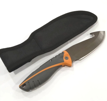 Тактичний туристичний мисливський ніж із гаком у чохлі Gerber Bear Grylls BG D752 23 см