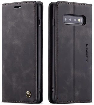 Чохол книжка з магнітом Samsung Galaxy S10 Plus CaseMe Black (16233-2B)