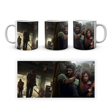 Кружка The Last of Us Одни из нас керамика, белого цвета 330мл.