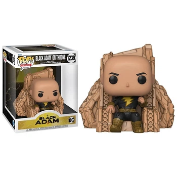 Фигурка Фанко Поп Черный Адам Черный Адам на троне Funko Pop Black Adam Black Adam on throne 15 см (567FFF788712)