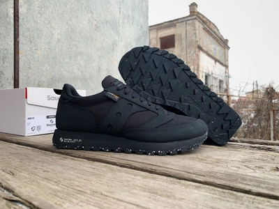 Кроссовки мужские Saucony Jazz 81 Cordura S70718-3 46.5 (12 US) 30 см Black черные (11111103)