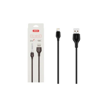 Кабель XO NB103 Bell usb cable Lightning 1m Black