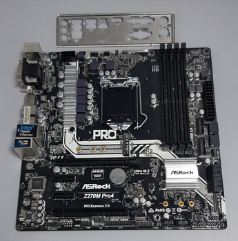 Материнская плата ASRock Z270M Pro4 (s1151/Z270/4xDDR4) БУ