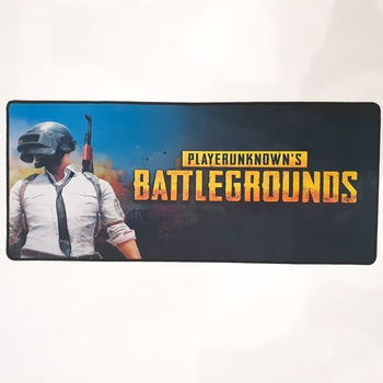 Коврик для мыши Игровая поверхность мышки 30x70 см BATTLEGROUNDS P-700