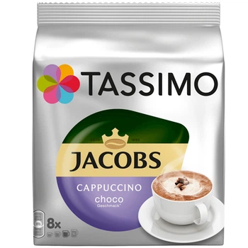 Кофе в капсулах Tassimo Jacobs Cappuccino choco 8 шт